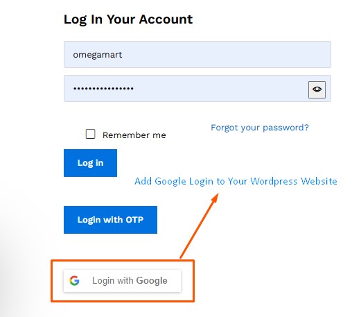Add Google Login to Your WordPress Website